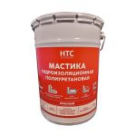 Мастика гидроизоляционная полиуретановая HTC 6 кг красная