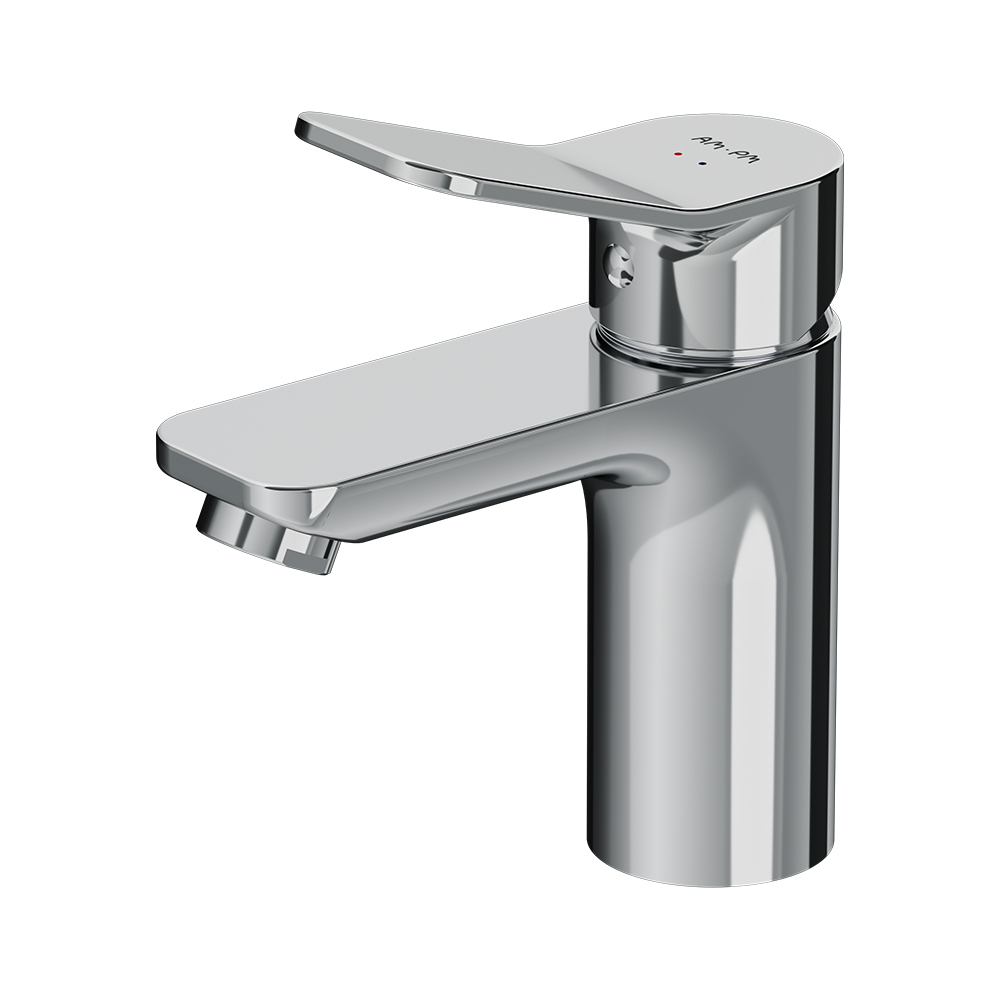 original-367.jpg Смеситель для раковины AM.PM X-Joy хром однорычажный с донным клапаном (F85A82100) — изображение 1