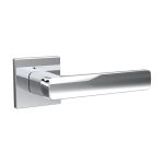 Ручка дверная Punto Viva K.ARC.Q52 CP-8 квадратная розетка хром (47125)