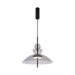 Светильник светодиодный подвесной Maytoni Bangkok 3000К 12 Вт 6 кв.м черный IP20 (MOD185PL-L11B3K3)