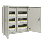Щит распределительный встраиваемый EKF PROxima ЩРВ-72 металлический IP31 520х605х120 мм 72 модуля с замком