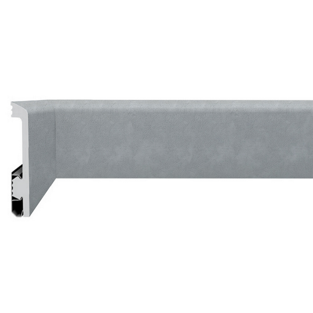 original-37191.jpg Плинтус экополимер Winart Pro Quadro 80х16х2000 мм лофт бетон с монтажной планкой (90.80.001.041) — изображение 1