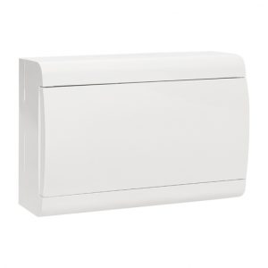 Щит распределительный навесной EKF SlimBox PROxima ЩРН-П-15 пластиковый IP41 197х316х95 мм 15 модулей белая дверь