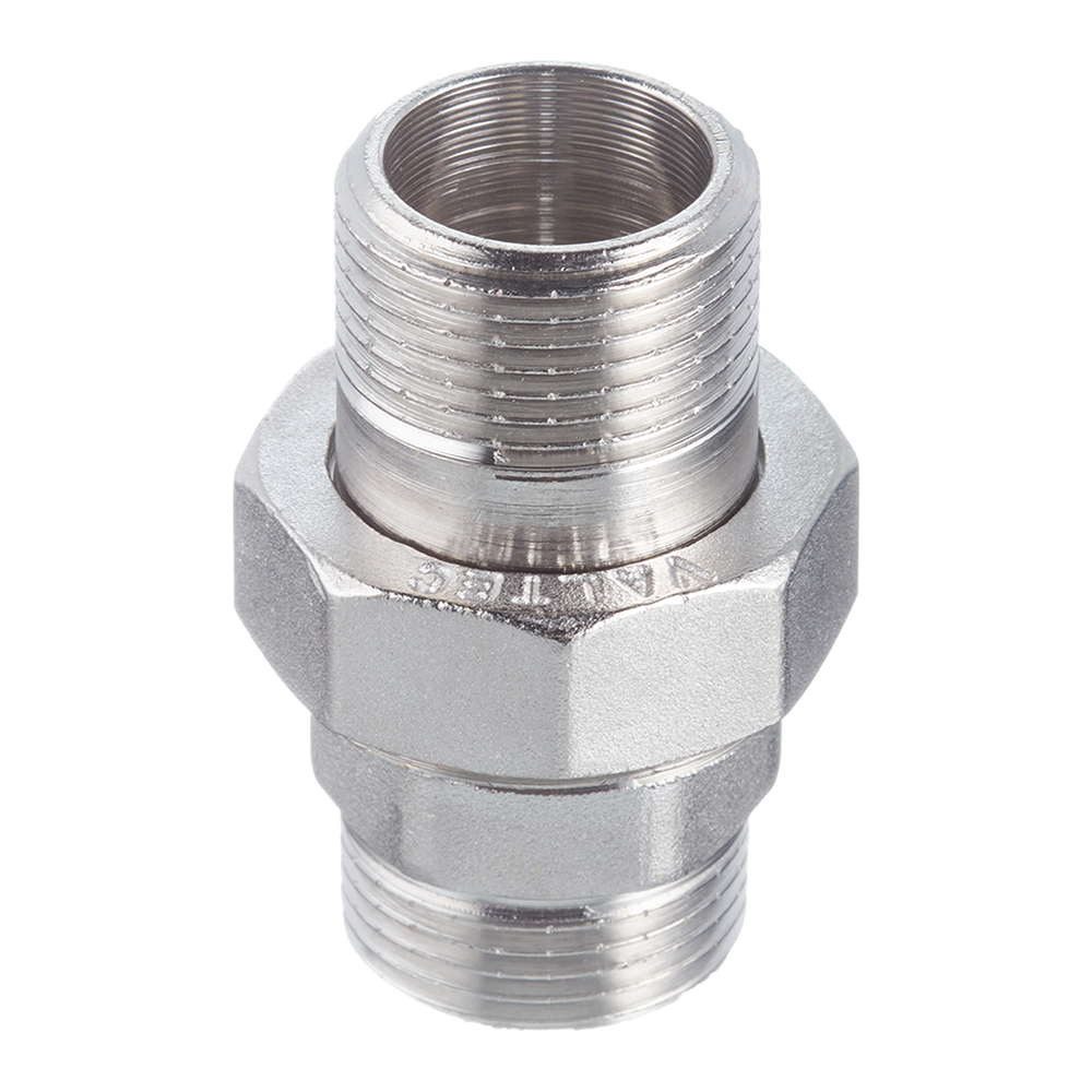 original-3745.jpg Американка прямая Valtec 3/4 НР(ш) х 3/4 НР(ш) латунная (VTr.728.N.0005) — изображение 1