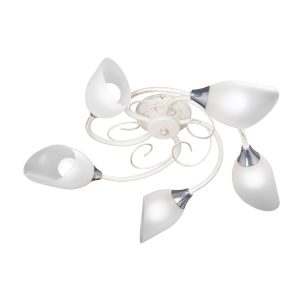 Люстра потолочная Vitaluce V3667 E14 200 Вт 10 кв.м (V3667-0/5PL)