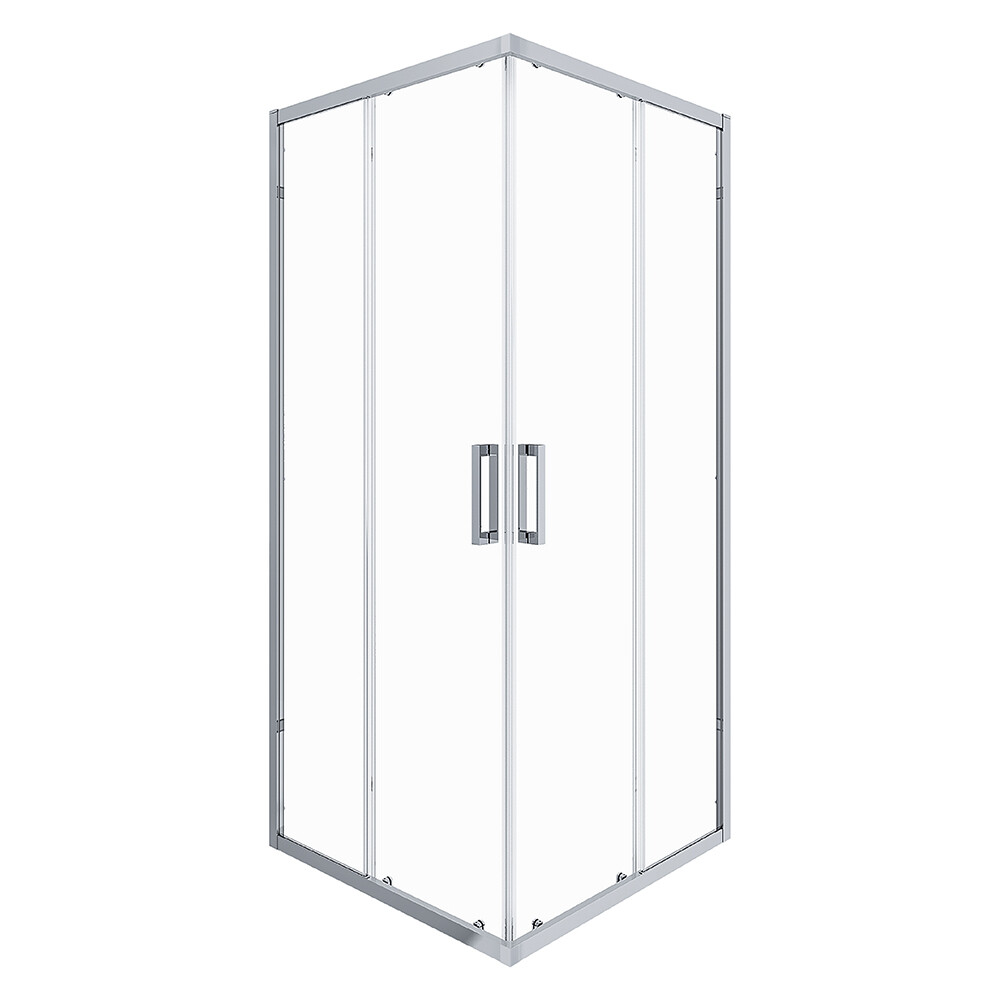 original-3928.jpg Душевой уголок Ulitka Safari хром 90х90х195 см квадрат стекло прозрачное 6 мм (74104168) — изображение 1