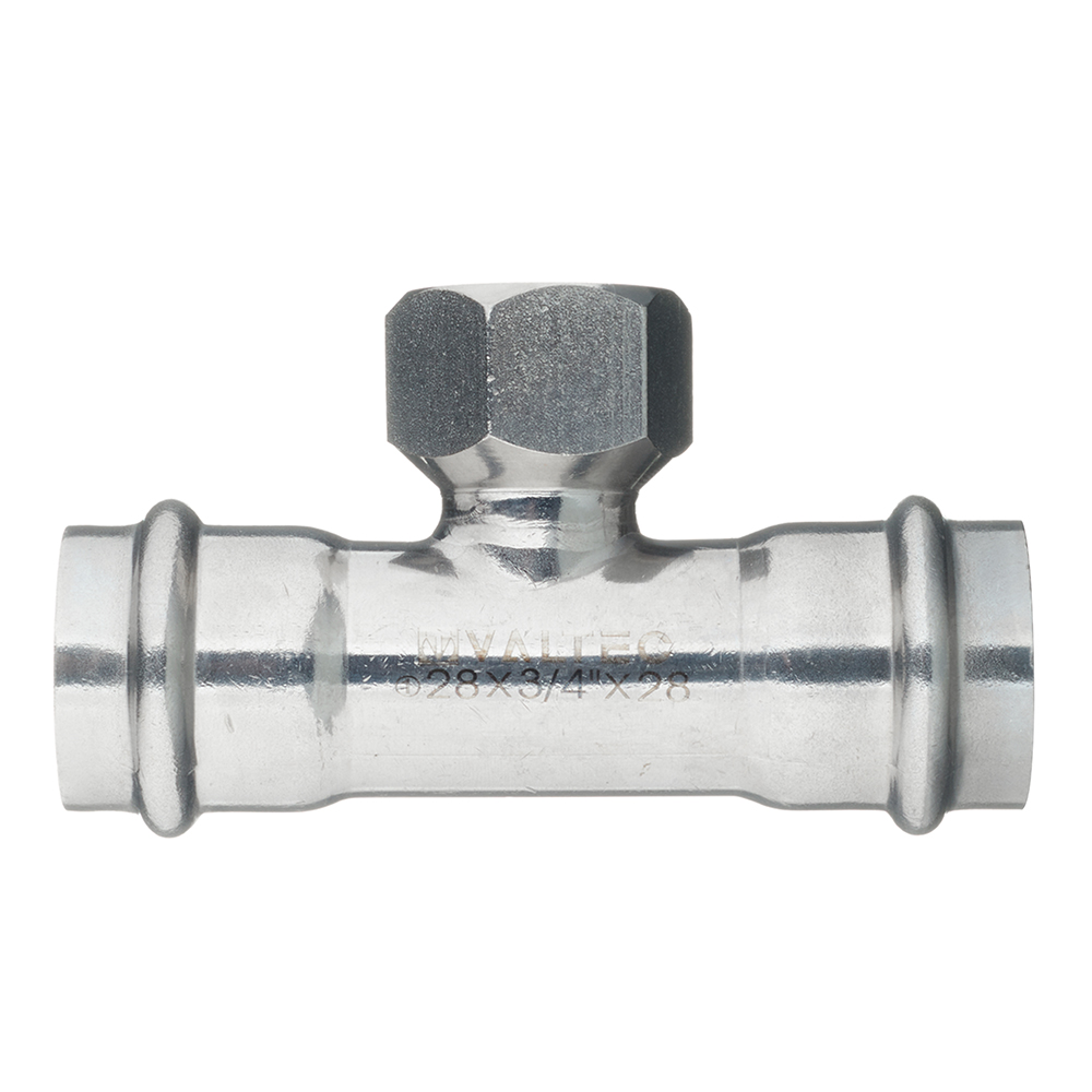 original-4096.jpg Тройник Valtec (VTi.932.I.280528) 28 мм х 3/4 ВР(г) х 28 мм нержавеющая сталь — изображение 1