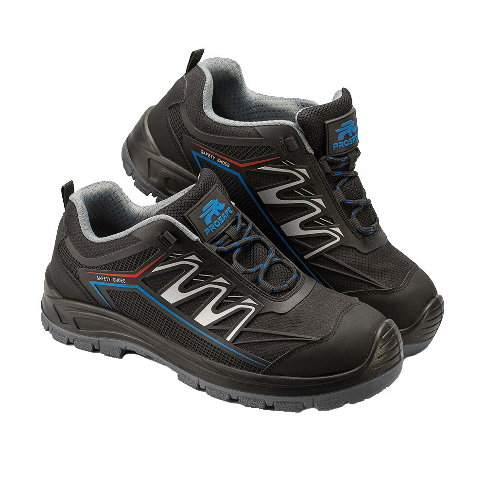 original-4139.jpg Полуботинки рабочие текстильные со светоотражающими элементами с защитным подноском размер 43 черные Prosafe Sport (753ТКВ) — изображение 1