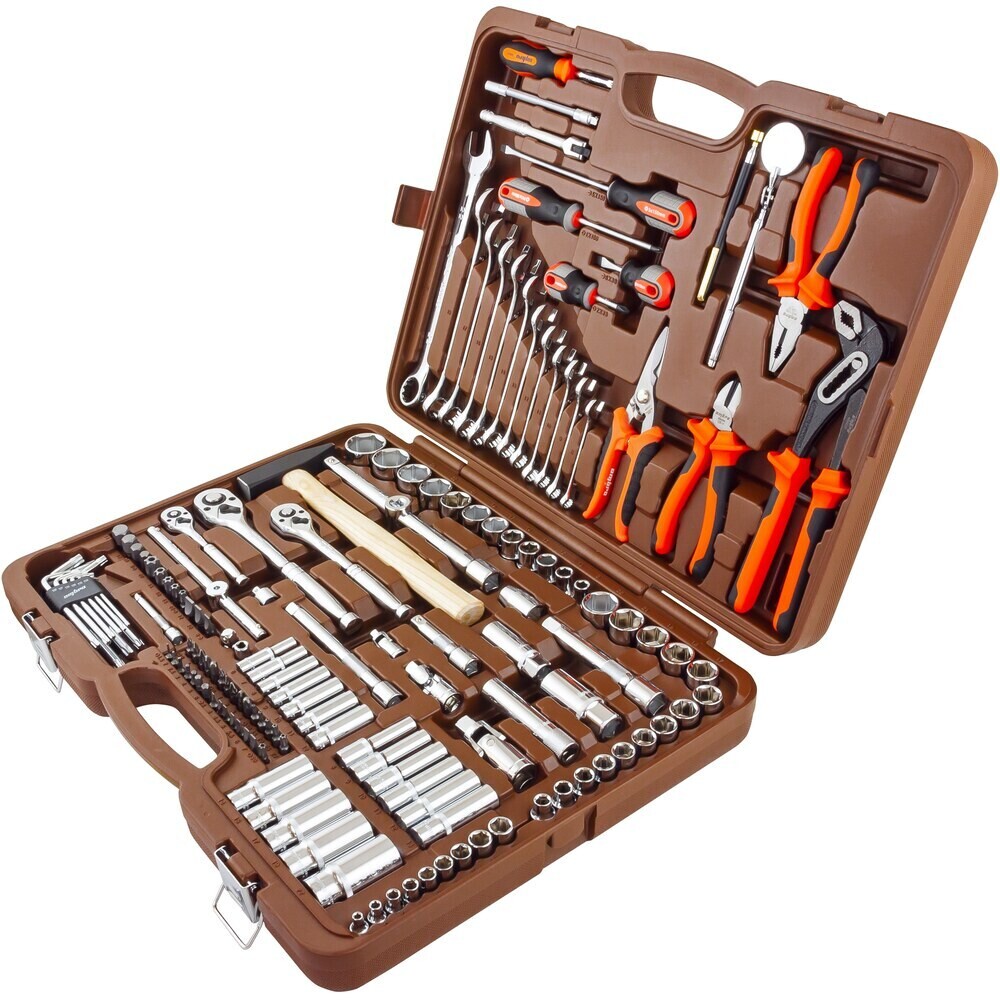 original-4189.jpg Набор инструментов универсальный Ombra (OMT150S) (150 шт.) — изображение 1