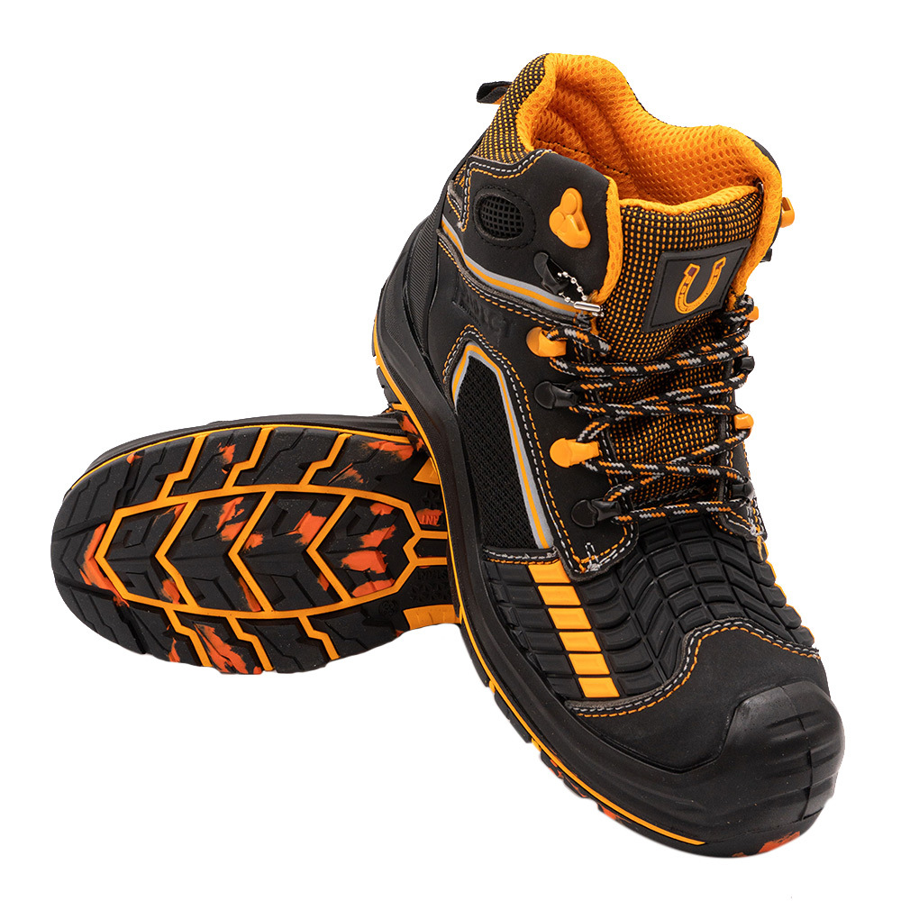 original-4282.jpg Ботинки кожаные с перфорацией и защитным подноском и стелькой размер 41 черные Мистраль TR4-CK (138920) — изображение 1