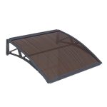 Козырек ВПМ 990х1130 мм серый сотовый