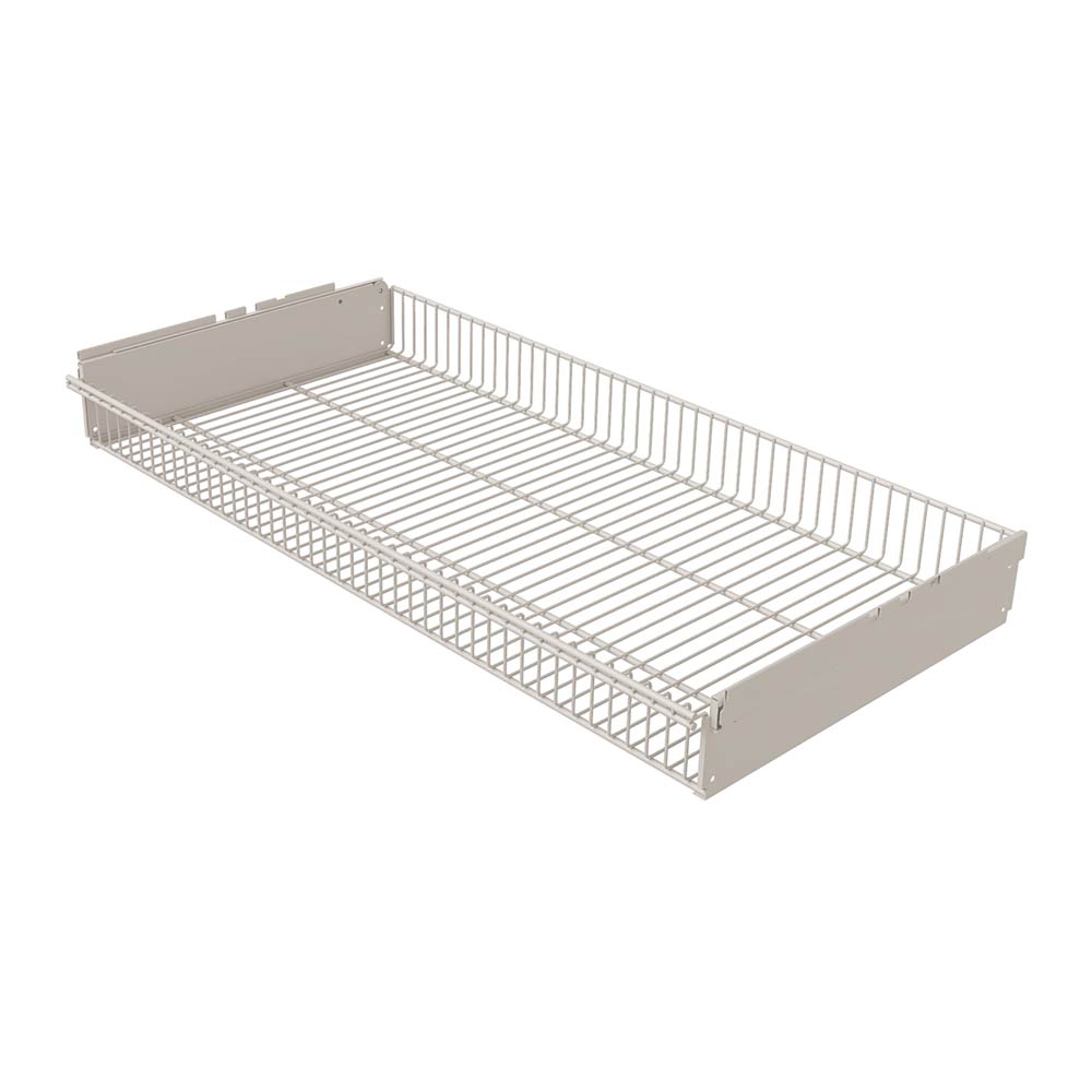 original-4345.jpg Корзина выдвижная металлическая белая 863х440х85 мм Титан-GS — изображение 1