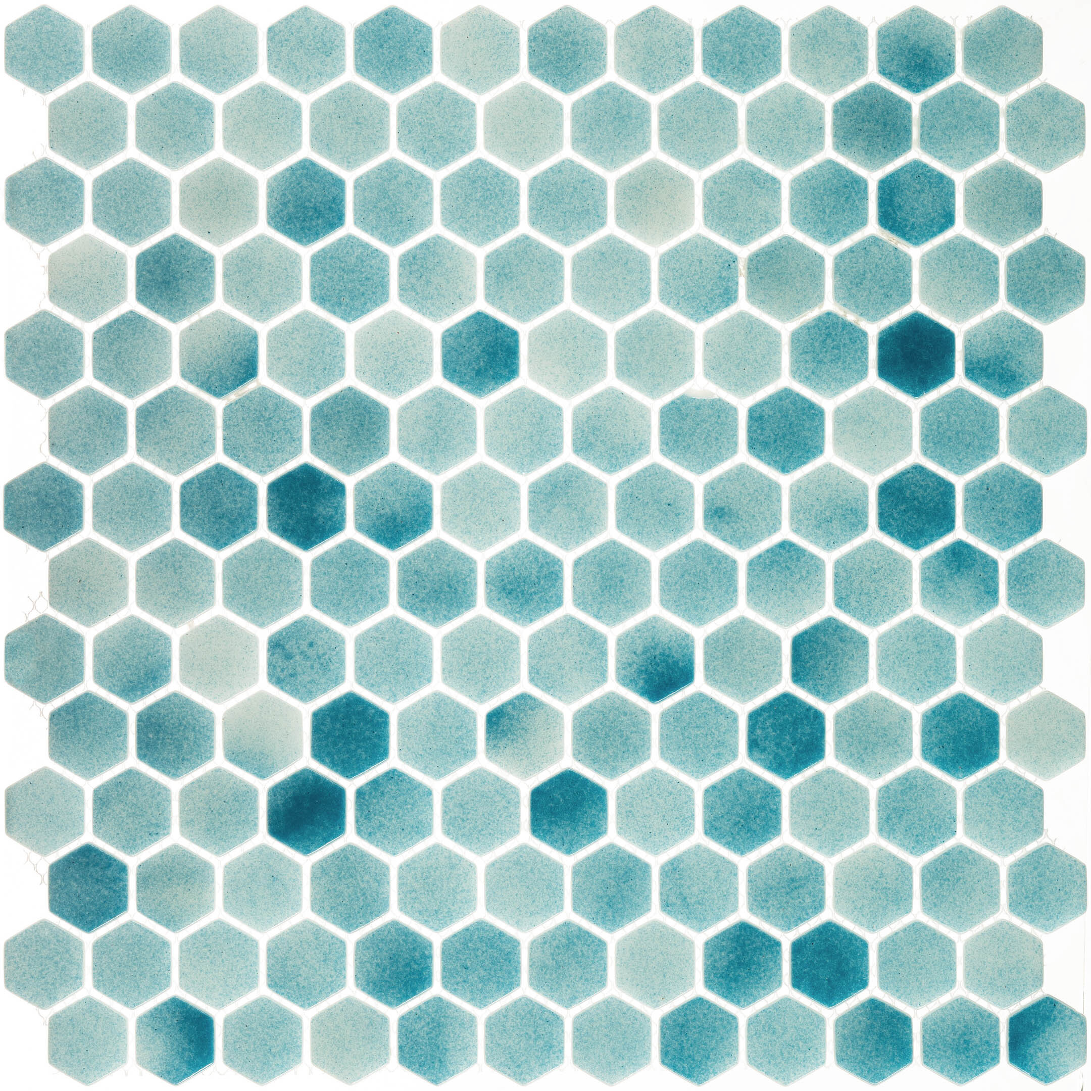 original-4495.jpg Мозаика Mir Mosaic Natural Steppa голубая 01 стеклянная 290х290х5 мм глянцевая — изображение 1