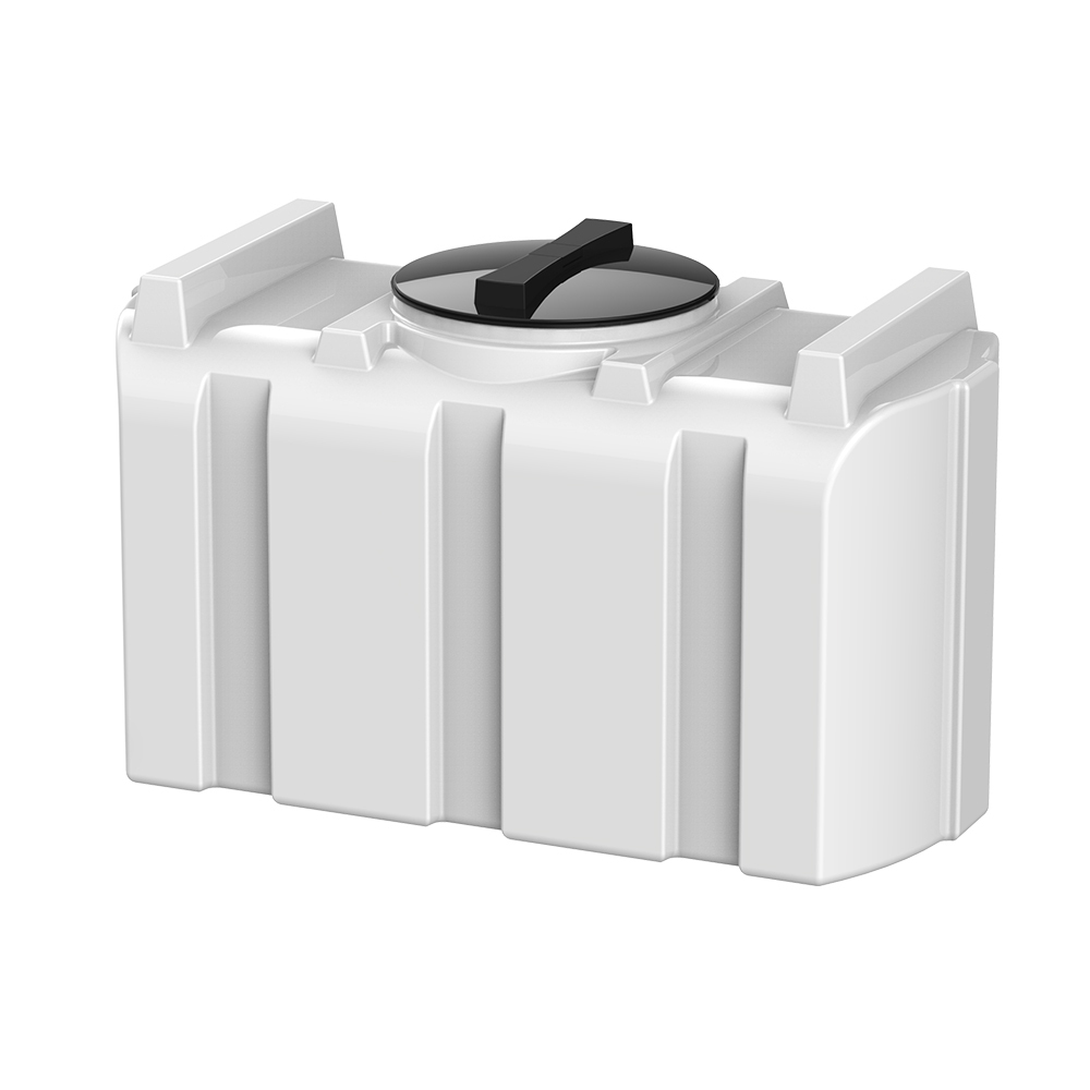 original-4666.jpg Бак для жидкостей Polimer Group R 200 200 л пластиковый с крышкой белый — изображение 1