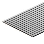 Панель акустическая 600х2780х9 мм Stella белая 1,67 кв.м