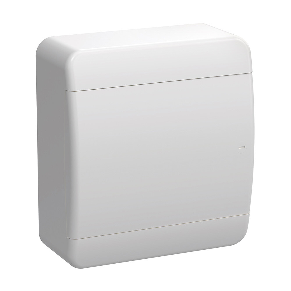 original-4996.jpg Щит распределительный навесной IEK Tekfor ЩРН-П-8 пластиковый IP41 240х218х102 мм 8 модулей прозрачная дверь — изображение 1