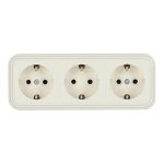 Розетка Svet накладная бежевая (0215-00841)