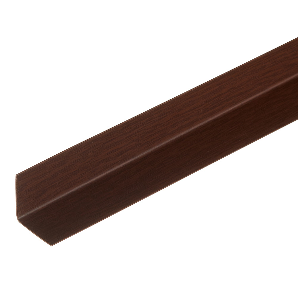 original-5255.jpg Уголок ПВХ 30х30х2700 мм текстурированный каштан — изображение 1