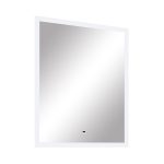 Зеркало с подсветкой прямоугольное 65х80 см бесконтактный сенсор Comforty Морон (00-00014172CF)