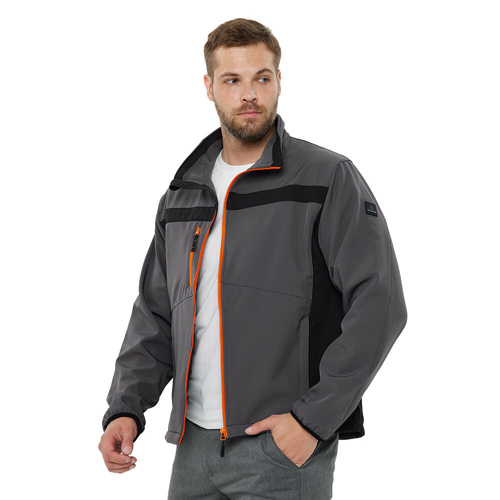 original-5348.jpg Куртка рабочая Delta Plus Lulea 2 48-50 рост 164-172 см серая/оранжевая — изображение 1