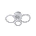 Светильник светодиодный накладной IN HOME Elegant Bliss 3000-6500К 90 Вт 45 кв.м белый IP40 с пультом