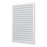 Решетка вентиляционная пластиковая приточно-вытяжная Era RZN 200х300 мм с сеткой белая