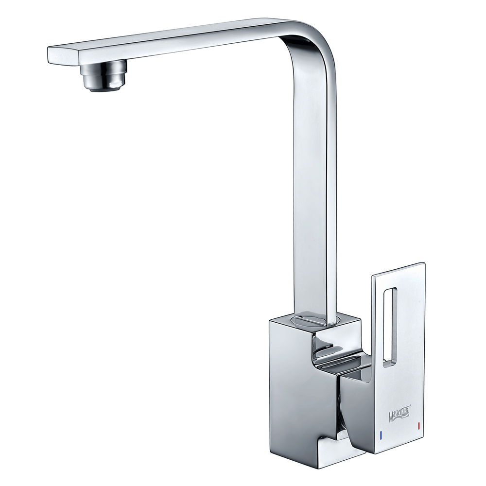 original-5582.jpg Смеситель для кухни WasserKraft Alme хром с высоким изливом однорычажный (1507) — изображение 1