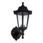Светильник садово-парковый настенный Svet Леда черный E27 60 Вт IP44 (1201-01291)
