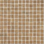 Мозаика Lavelly Smalta светлое дерево стеклянная 311х311х4,9 мм матовая