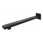 Держатель для верхнего душа WasserKraft 410 мм настенный латунь черный (A219)