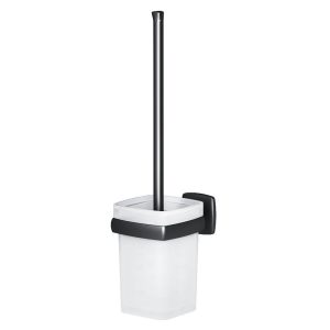 Ершик для унитаза AM.PM Gem подвесной стекло/металл черный (A9033422)