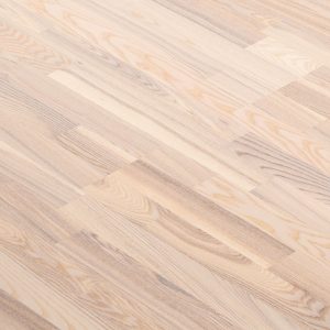 Паркетная доска Polarwood ASH ясень фанк белый матовый 1,678 кв.м 14 мм трехполосная