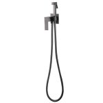 Смеситель с гигиеническим душем встраиваемый Abber Daheim со скрытой частью в комплекте никель (AF8226NG)