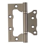 Петля Fuaro 500-2BB/BL бабочка универсальная неразъемная 100х2,5 мм графит