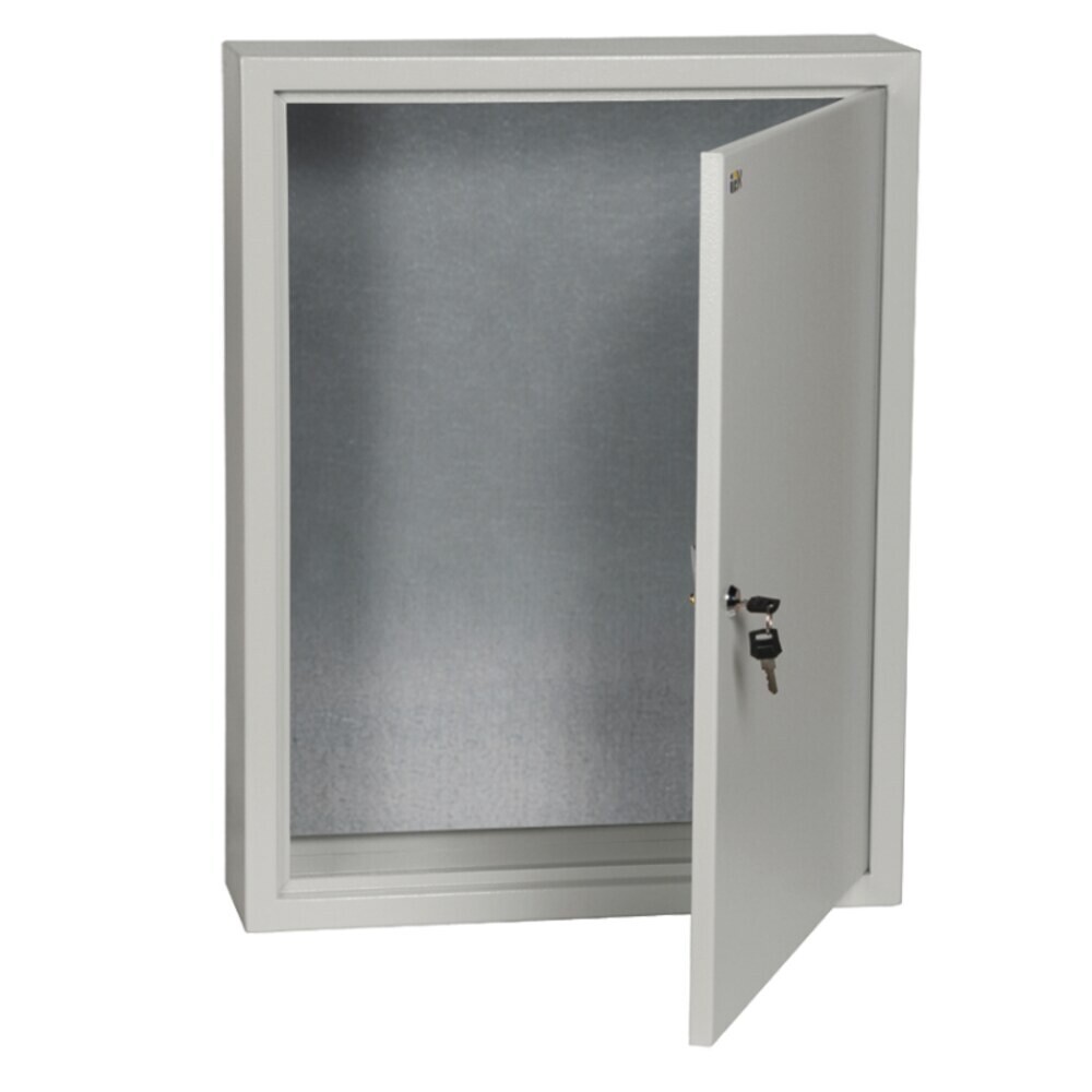 original-6248.jpg Щит распределительный навесной IEK ЩМП-1 металлический IP31 395х310х220 мм с монтажной панелью — изображение 1