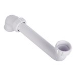 Соединение для сифона McAlpine 1 1/4 23 см белый (HC13-32)