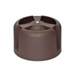 Колпак Krovent Hupcap для изолированного выхода d270 мм коричневый