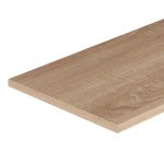 Щит мебельный ЛДСП 800х300х16 мм дуб светлый