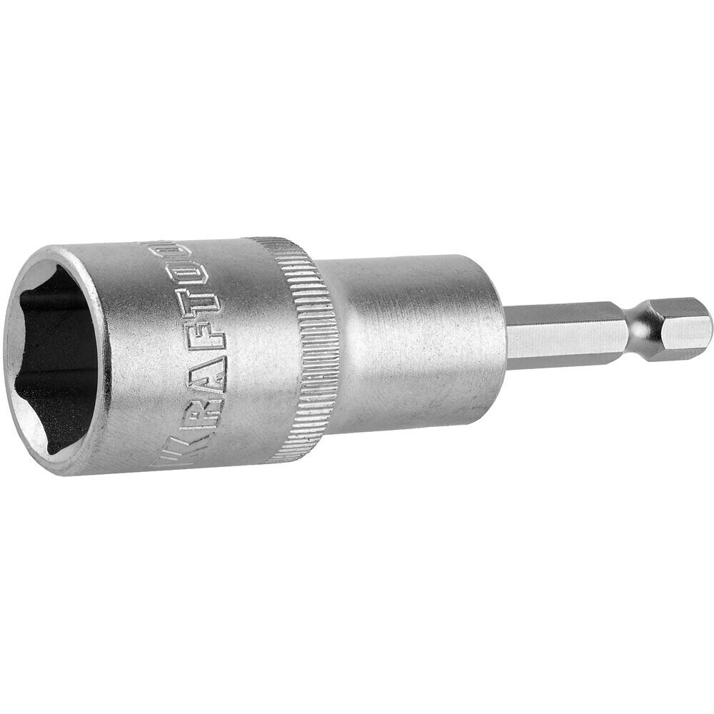 original-6372.jpg Адаптер для болтов и саморезов Kraftool Nut Driver (26396-17) 17 мм L80 мм магнитный шестигранная головка — изображение 1