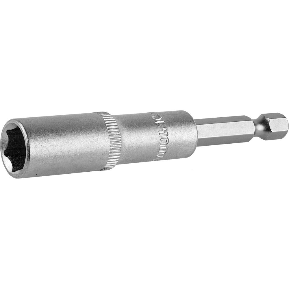 original-6380.jpg Адаптер для болтов и саморезов Kraftool Nut Driver (26396-10) 10 мм L80 мм магнитный шестигранная головка — изображение 1