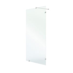 Душевая перегородка Walk in Ulitka хром 80х195 см стекло прозрачное 8 мм (74104038)