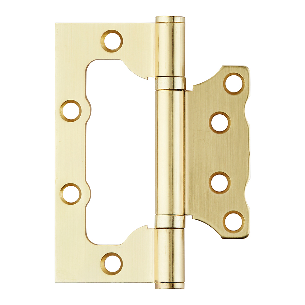 original-6451.jpg Петля бабочка универсальная неразъемная 100х75 мм матовое золото — изображение 1