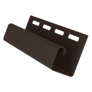 J-профиль Grand Line Standart 3000 мм коричневый