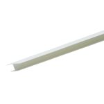 Профиль соединительный для панелей 10х40х3000 мм ПВХ гладкий белый