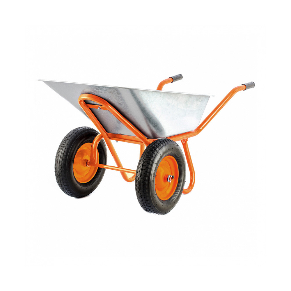 original-6850.jpg Тачка садово-строительная двухколесная Строймаш 90 л 320 кг ударопрочная усиленная морозостойкая (17008) — изображение 1