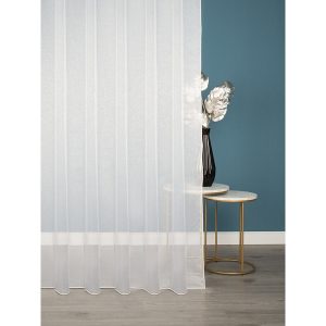 Тюль искусственный лен шампань 300х280 см Amore Mio (99098)