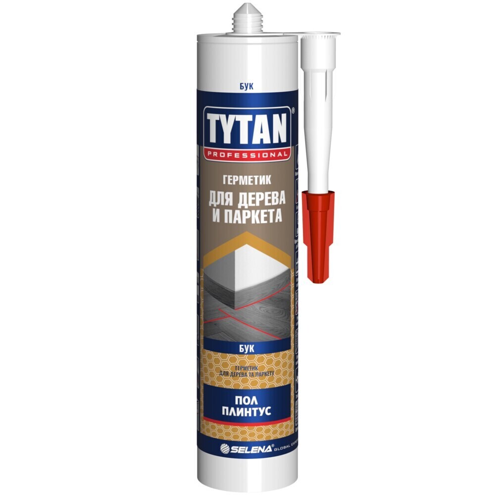 original-6951.jpg Герметик акриловый для дерева и паркета Tytan Professional бук 280 мл — изображение 1