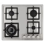 Варочная панель газовая Krona Calore 60 4 конфорки нержавеющая сталь