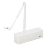 Доводчик дверной Lavelly (80-120 кг) белый