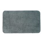 Коврик для ванной серый 75х45 см WasserKraft Vils (BM-1061)
